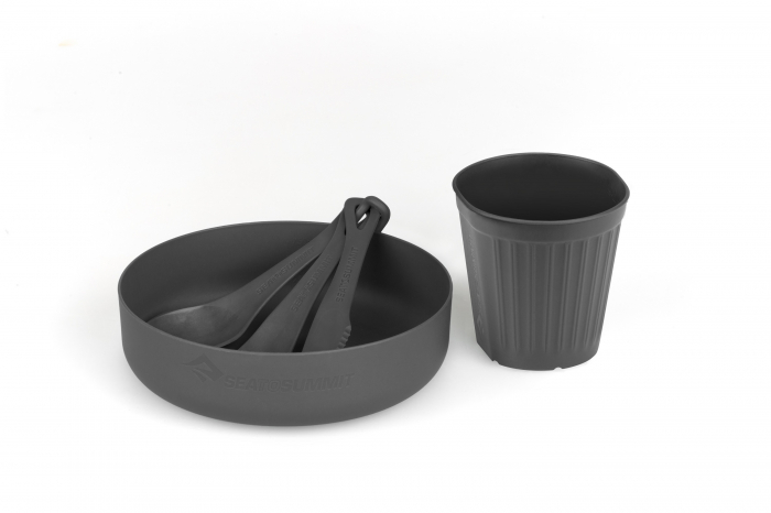 Set vase camping Sea To Summit DeltaLight Camp Set 1.1 - cana, bol si tacamuri gri [2]