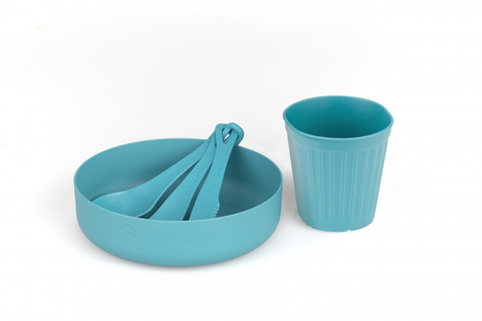 Set vase camping Sea To Summit DeltaLight Camp Set 1.1 - cana, bol si tacamuri Pacific Blue [2]