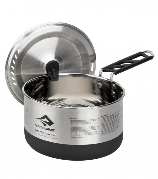Set vase camping Sea To Summit Sigma Cookset 1.1 BPA free [6]