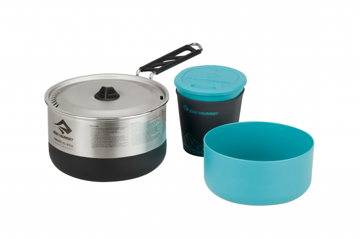 Set vase camping Sea To Summit Sigma Cookset 1.1 BPA free [8]