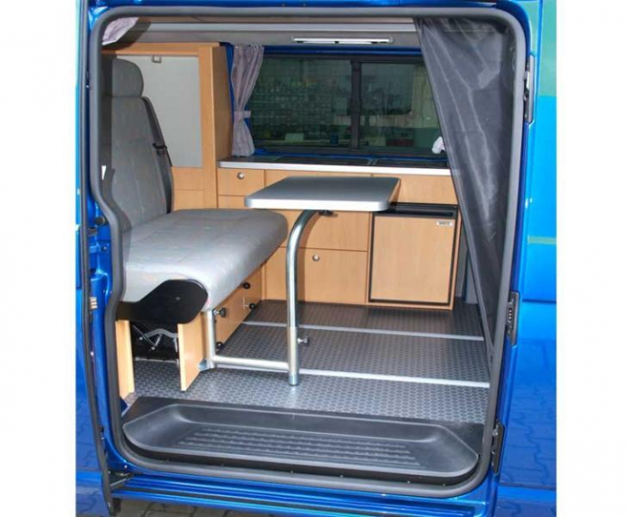 Sistem de masă de lux cu cadru de masă pivotant antracit- VW T6/5 [2]
