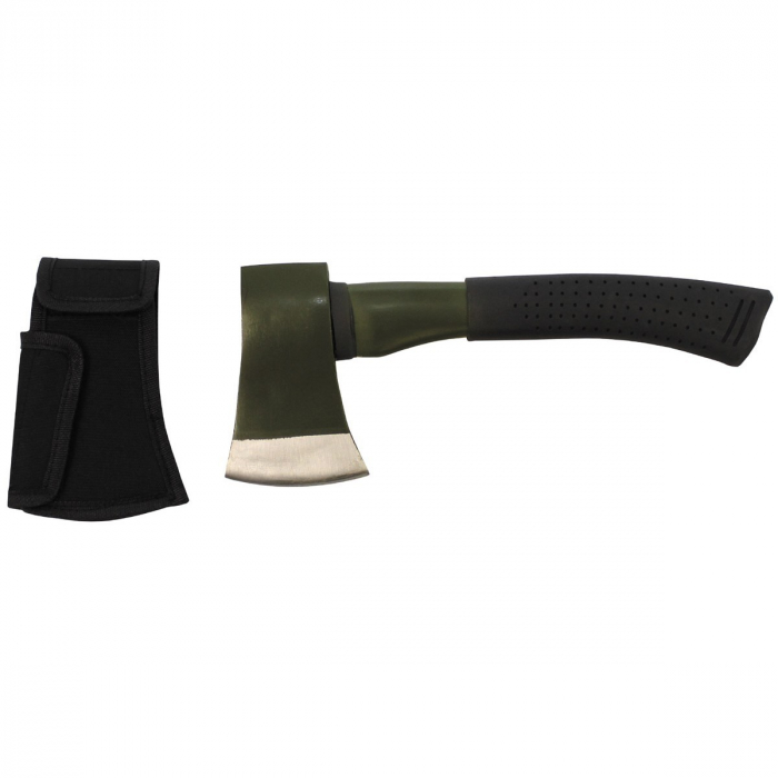 Topor camping deluxe cu husa, 30 cm, 910 grame Fox Outdoor [2]