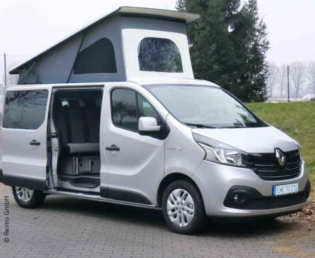 Renault-Opel - Acoperiș de dormit EasyFit pentru Renault Trafic și vehicule identice LR - cataramă de centură