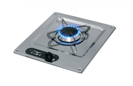 Constructie mobilier si accesorii - Aragaz cu 1 arzător, oțel inoxidabil L32 x W28,5 x H4 + 9cm