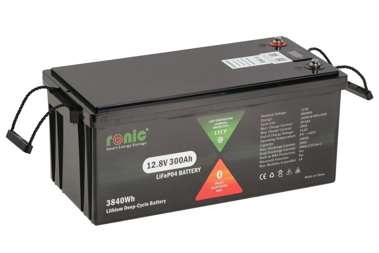 LiFePO4 - https://www.rolimag.ro/baterie-acumulator-lifepo4-12-8v-300ah-functie-bluetooth-si-ltcp-model-lfp12300sdsg.html?preview=1#prod-gallery-1