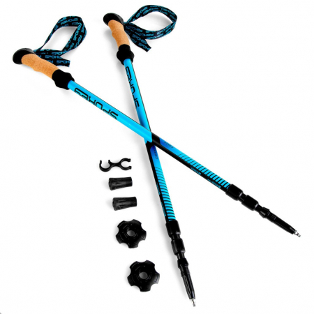 Bete trekking telescopice Spokey Creek, 3 segmente, 105-135 cm [9]
