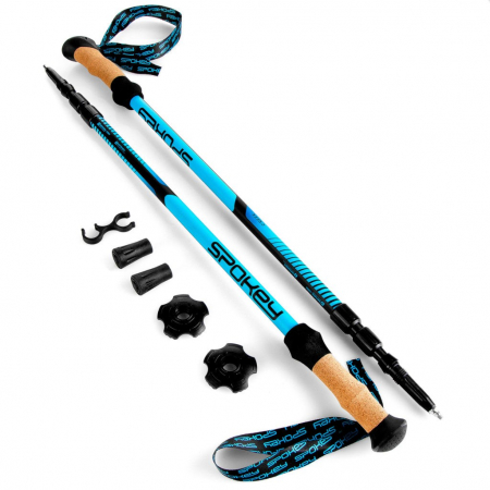 Bete trekking telescopice Spokey Creek, 3 segmente, 105-135 cm [8]