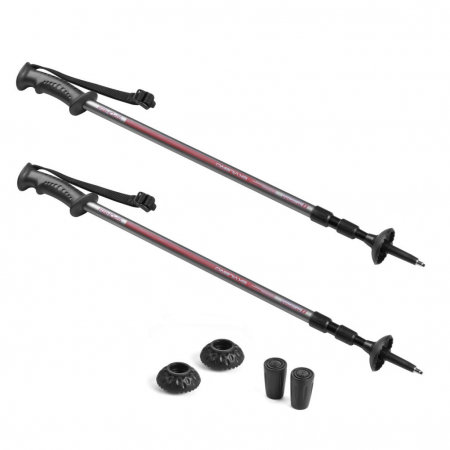 Bete trekking telescopice Spokey Eqvilibro, 3 segmente, 105-135 cm [9]