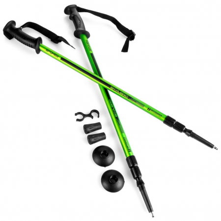 Bete trekking telescopice Spokey Eqvilibro, 3 segmente, 105-135 cm, verzi [9]