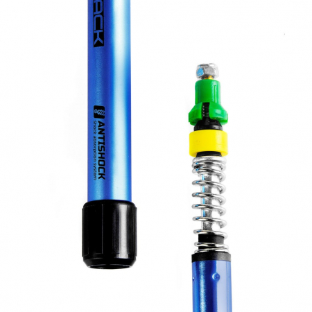 Bete trekking telescopice Spokey Flashback, 3 segmente, 105-135 cm, albastre [5]