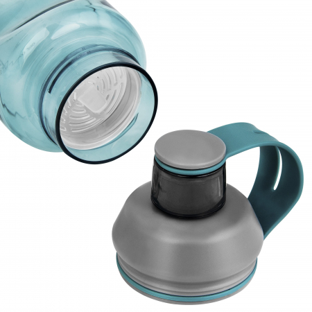 Bidon apa Spokey Stream, 0.52 litri, BPA free, bleu [2]