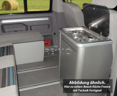 Volkswagen - Bloc bucatarie pentru VW T6/5 California Beach cu tehnologie – finisat