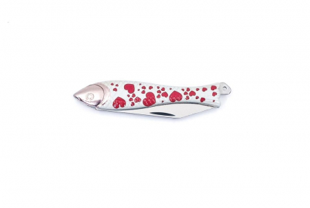 Briceag Mikov Rybicka Fish Knife maner inimioare pictat manual [1]