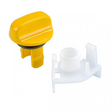 Toaleta - Buton glisor