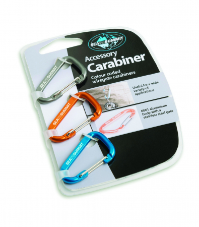 Accesorii camping - Carabine aluminiu Sea To Summit, set 3 bucati