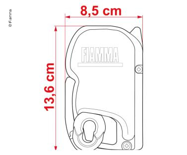 Copertina de perete F45s pentru autocaravane,caravane si autoutilitare 300x250 Montaj Inclus [5]