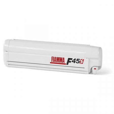 Copertina Fiammastore F45, carcasa alb polar, panza cenusiu regal, 375 cm [1]