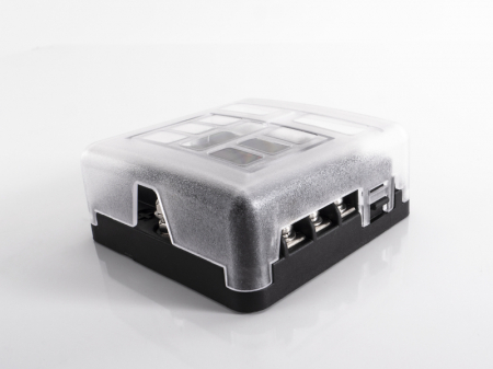 Sistem electric 12v-220v - https://www.rolimag.ro/distribuitor-de-curent-cu-suport-pentru-siguran%C8%9Be-cu-6-c%C4%83i.html?preview=1#prod-gallery-1