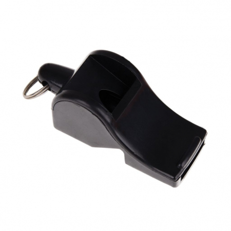 Fluier cu snur detasabil Spokey Mayday, negru [1]