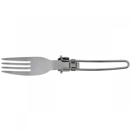 Furculita pliabila camping, inoxidabila, 16,5 cm, 25 g Fox Outdoor [2]