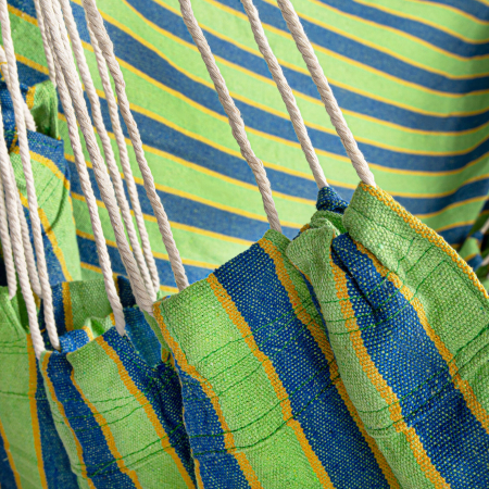 Hamac dublu Spokey bench deluxe verde [3]