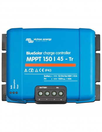 MPPT - Incarcator solar 12V 24V 48V 45A  BlueSolar MPPT 150/45