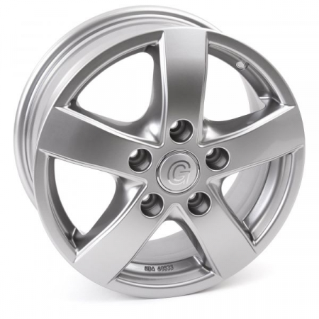 Sasiu-nivelator-picior sprijin-roata - Jantă din aluminiu Goldschmitt, 6,5x16", chrome intunecat, pentru Fiat Ducato Maxi