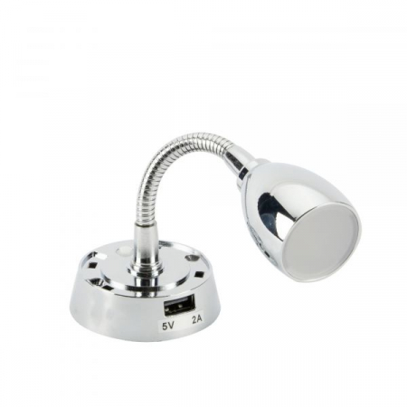 Sistem electric 12v-220v - Lampa de citire Flexi USB