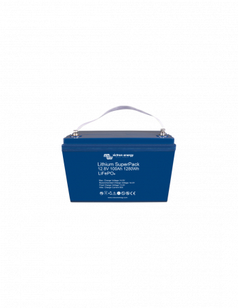 LiFePO4 - Lithium SuperPack 12.8V/100Ah High current (M8)
