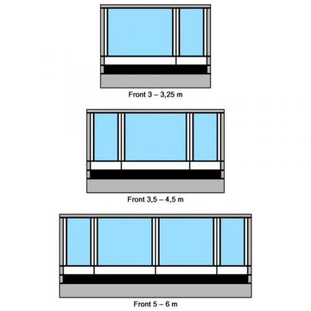 Panou frontal Thule Residence G3, 3 m x 215-274 cm [2]