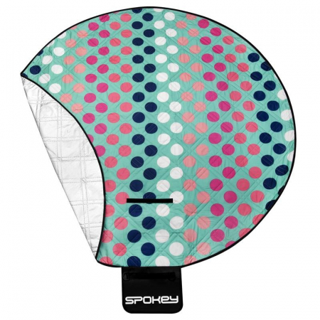 Patura camping / picnic rotunda, diametru 140 cm Spokey Picnic Dots [8]