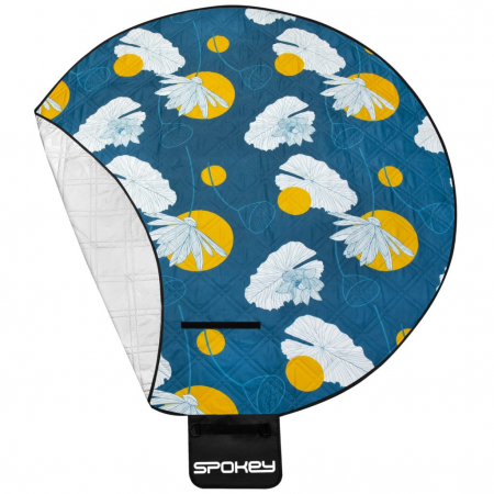 Paturi - Patura camping / picnic rotunda, diametru 180 cm, captusita cu aluminiu Spokey Picnic Hoop