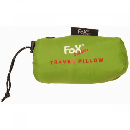 Perna gonflabila Fox Outdoor, verde, 35 x 25 x 10 cm, 80 grame [1]