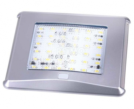 Lampa lumina led - https://www.rolimag.ro/plafoniera-led-argintie-cu-comutator-si-lumina-de-noapte-albastra-450lm-7w.html?preview=1#prod-gallery