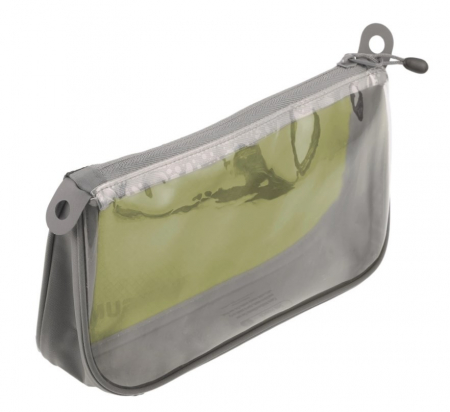 Camping - Pouch transparent See Pouch Lime Grey, 1 litru