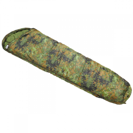 Saci de dormit - Sac de dormit camuflaj BW camo Fox Outdoor, -10°C / +15°C