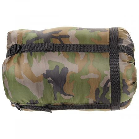 Sac de dormit camuflaj woodland Fox Outdoor, -10°C / +15°C [1]