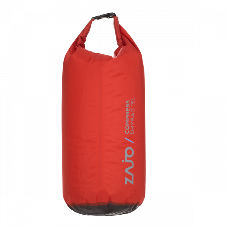 Sac impermeabil Zajo Compress Drybag 15 litri Culoare Rosu [1]