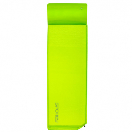 Saltea autogonflabila cu perna 186 x 50 x 2.5 cm Spokey Savory Pillow, verde [2]