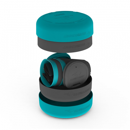 Set vase camping pentru 4 persoane Sea To Summit Delta Light Camp Set 4.4 Pacific Blue / Grey [1]
