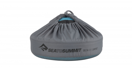 Set vase camping Sea To Summit DeltaLight Camp Set 1.1 - cana, bol si tacamuri gri [2]