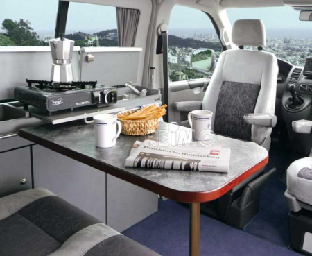 Volkswagen - Sistem de masă pentru VW T6/5/4 Weekender și CityVan. Ardezie de décor