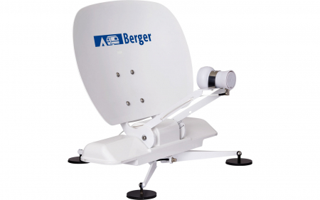 Antena automata-wifi-camera video-televizor-accesorii - https://www.rolimag.ro/sistem-de-satelit-pliabil-complet-automat-berger-pathfinder.html?preview=1#prod-gallery-1