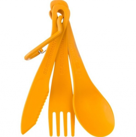 Tacamuri camping - set 3 bucati Sea To Summit, BPA free, portocaliu [1]