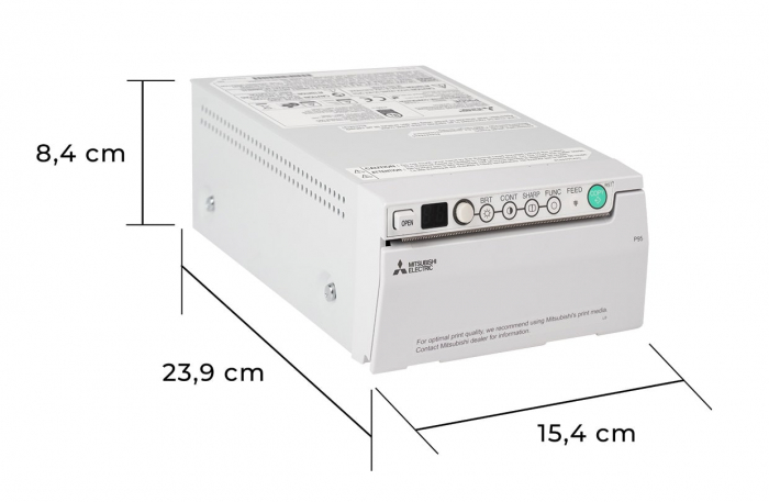 VIDEO IMPRIMANTA MEDICALA , MITSUBISHI P 95DE, ALB/NEGRU, DIGITALA [3]