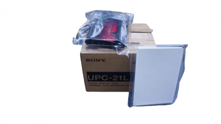 IMPRIMANTE MEDICALE SI HARTIE - PACHET  DE IMPRIMARE COLOR ,HARTIE SI FOAIE  CERNEALA  , SONY UPC 21L   , FORMAT L (A6)