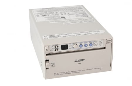 IMPRIMANTE MEDICALE SI HARTIE - VIDEO IMPRIMANTA MEDICALA , MITSUBISHI P 93E, ALB/NEGRU, ANALOGICA