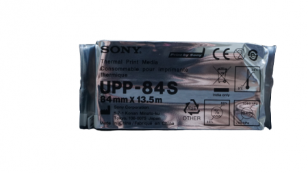 HARTIE  TERMICA PENTRU VIDEO IMPRIMANTE, ALB/NEGRU, SONY UPP-84S,  CALITATE STANDARD [1]