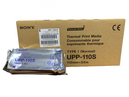 HARTIE  TERMICA PENTRU VIDEO IMPRIMANTE, ALB/NEGRU, SONY UPP-110S, CALITATE STANDARD [1]