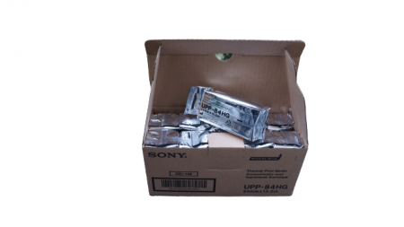 HARTIE  TERMICA PENTRU VIDEO IMPRIMANTE, ALB/NEGRU, SONY UPP-84HG, DE CEA MAI INALTA CALITATE [1]